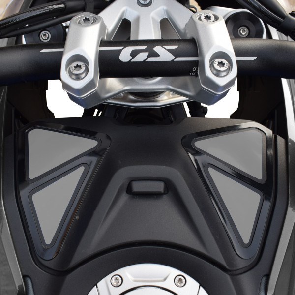 Pyramid Plastics Pyramid decals | bmw r 1300 gs storage compartment decal kit | silver